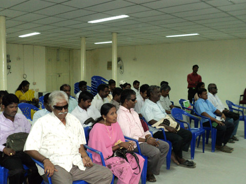 Adaptive classes for visually impaired in workshop 2012 image5